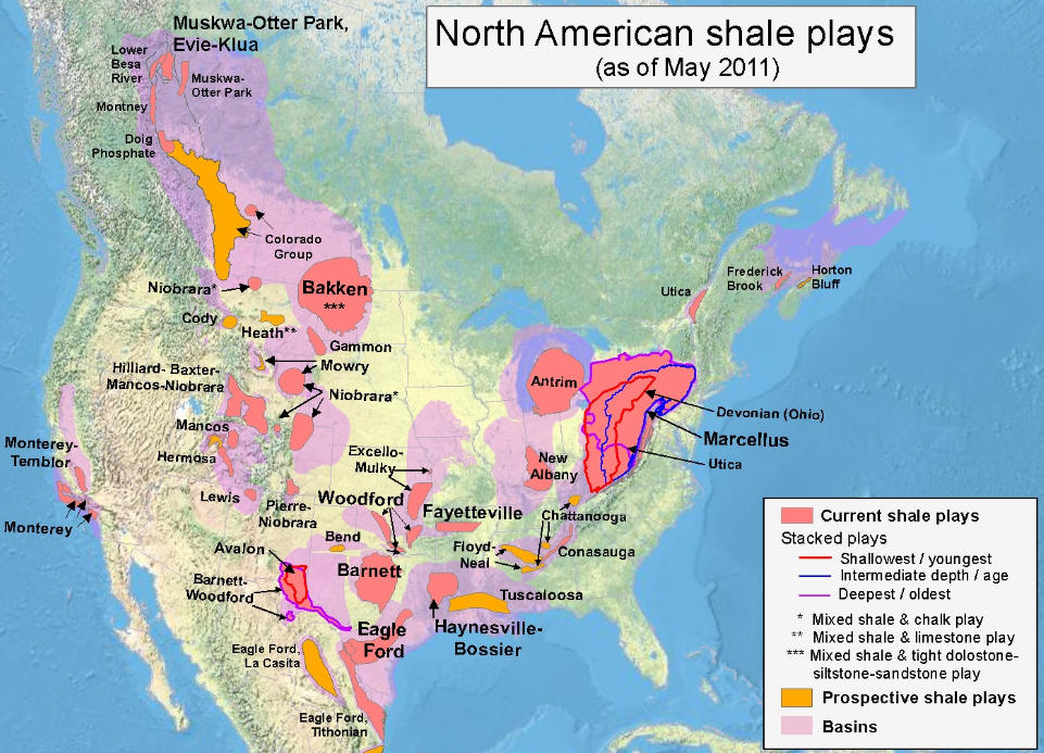 North American Shale Plays